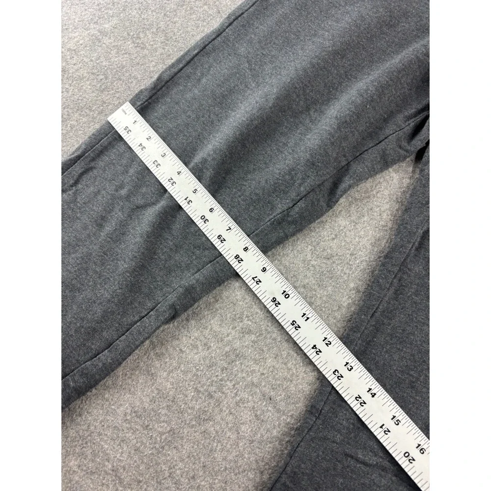 Pure Jill J. Jill Charcoal Gray Pima Cotton Modal Straight Lounge Pants Womens M